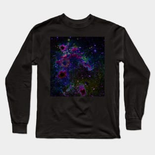 Black Panther Art - Glowing Edges 409 Long Sleeve T-Shirt